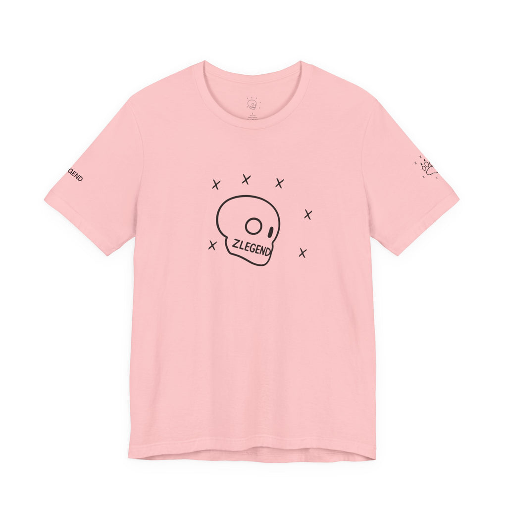 Z skull by Zlegend Legendary Vibes Unisex Skull & Wings Tee
