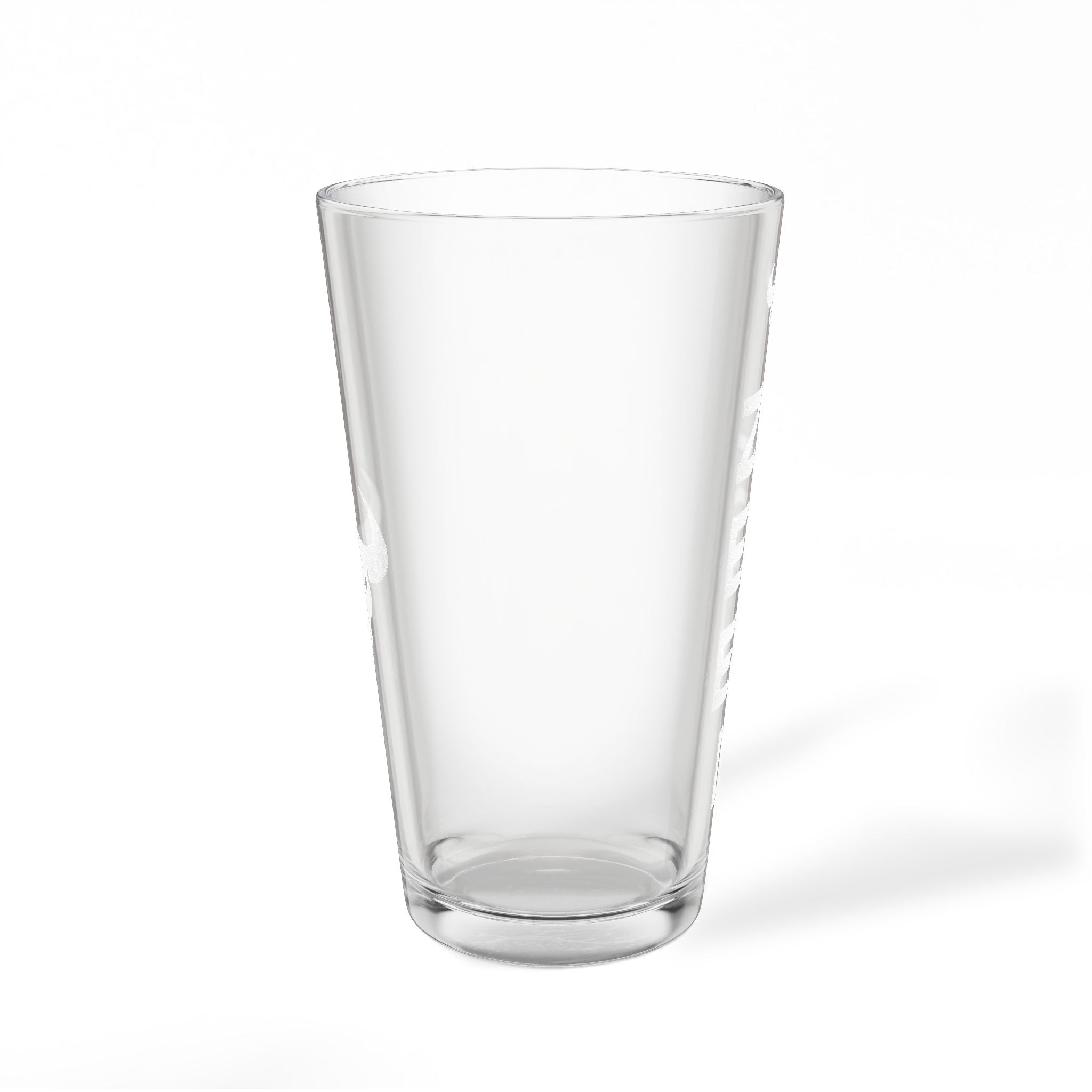 Zlegend Engraved Pint Mixing Glass - 16oz Legend Design