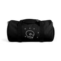 Black 'Zlegend' Doodle Duffel Bag — Casual Travel & Gym Bag