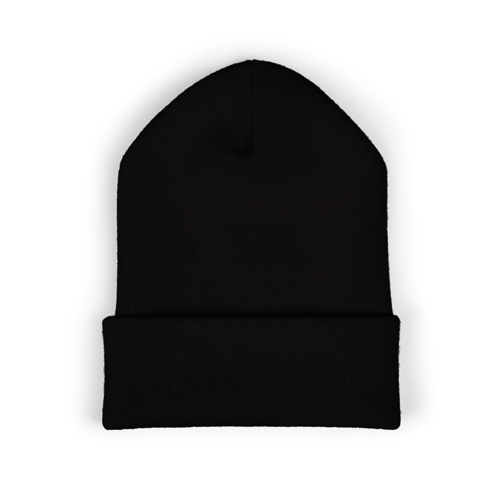 Zlegend Spooky Jack Skellington Cuffed Beanie | Unisex Winter Hat, Halloween Accessory, Cozy Gift, Halloween Decor, Embroidered Beanie