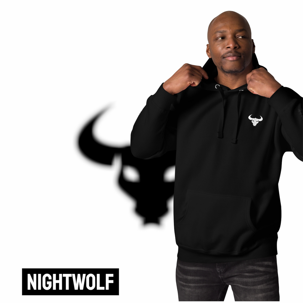 Zlegend Night Wolf Heavy Blend™ Hooded Sweatshirt