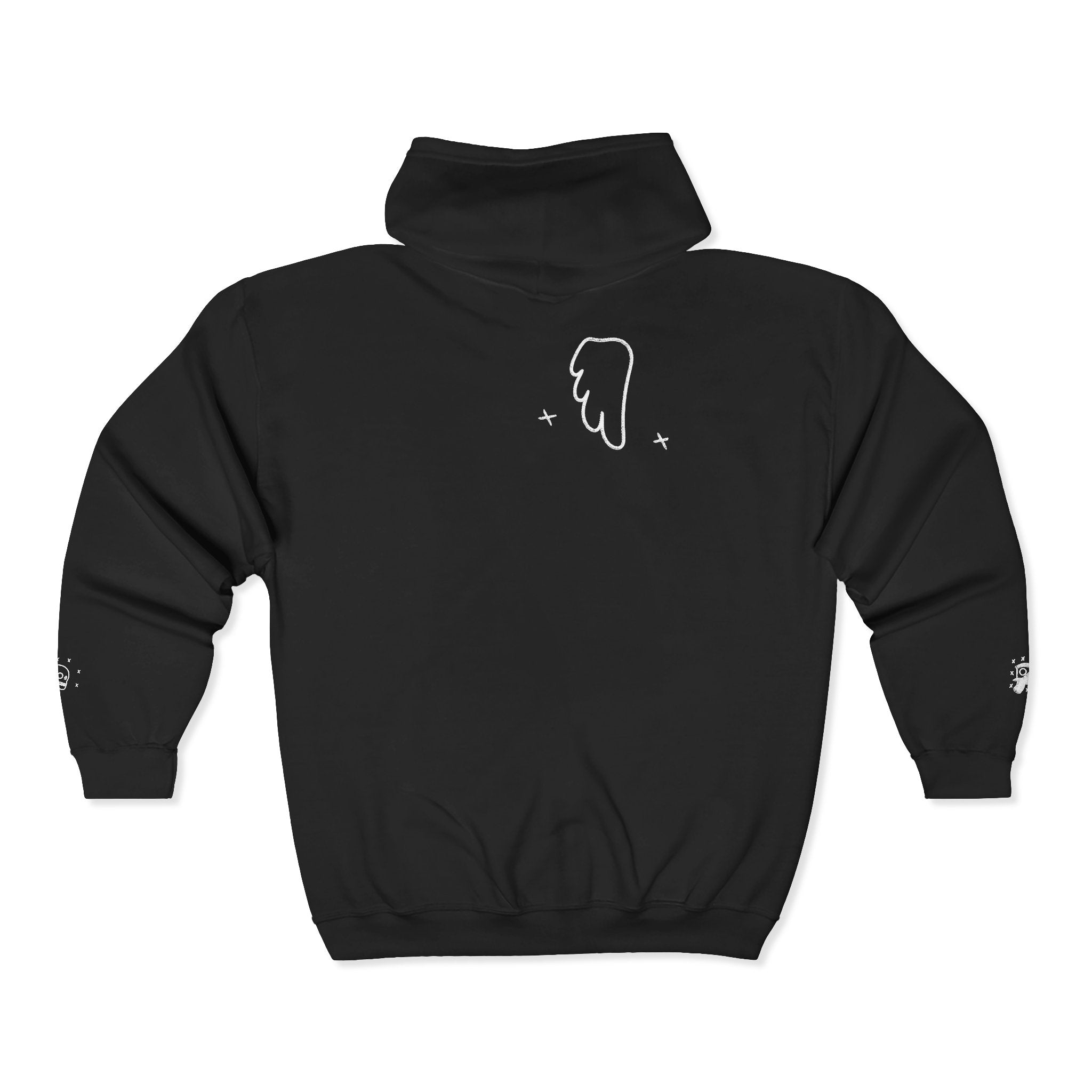 Zlegend Zombie Skull Brand Heavy Blend Hooded Sweatshirt