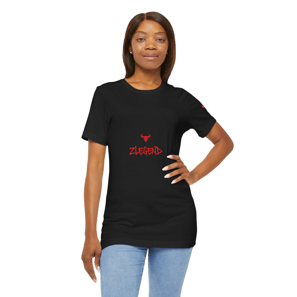 Zlegend Move Legend Graphic Tee for Unisex Casual Wear