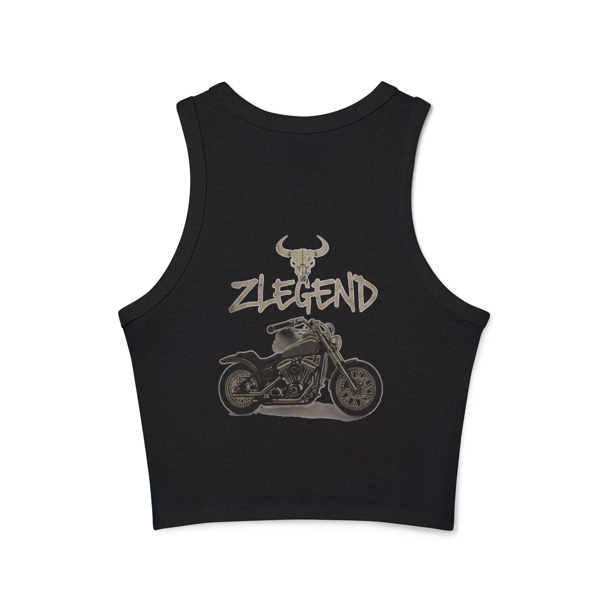 Stylish Women's Racer Tank Top Motorbike