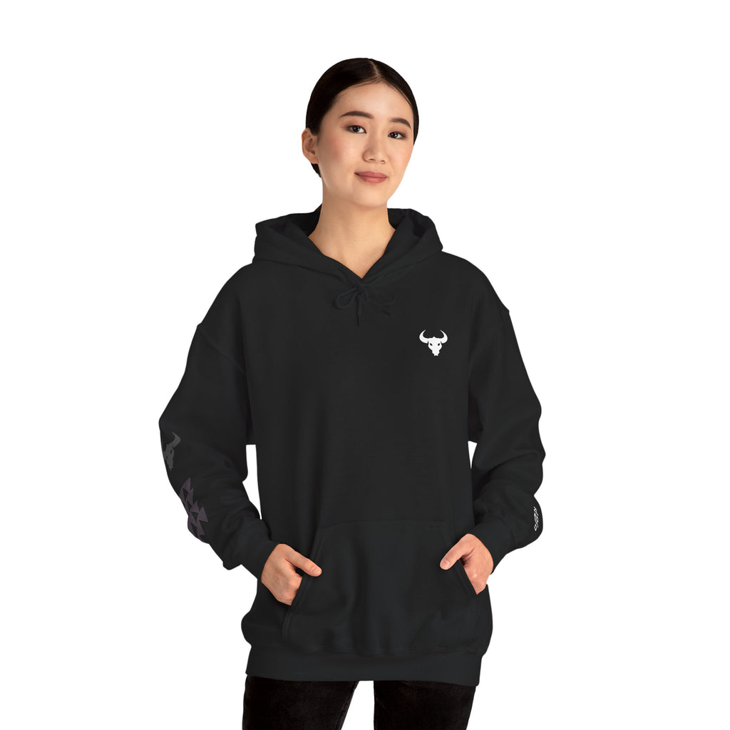 Zlegend Night Wolf Heavy Blend™ Hooded Sweatshirt