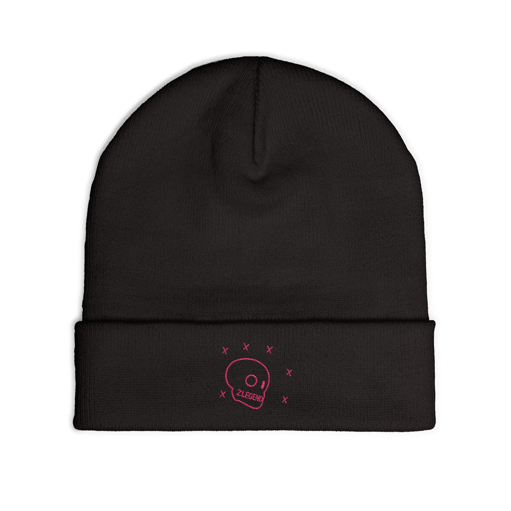 Z Skull Knit Beanie for Trendy Style